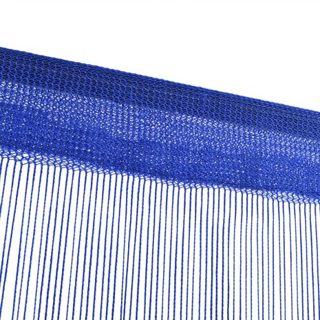 Draadgordijnen 100x250 cm blauw 2 st 4