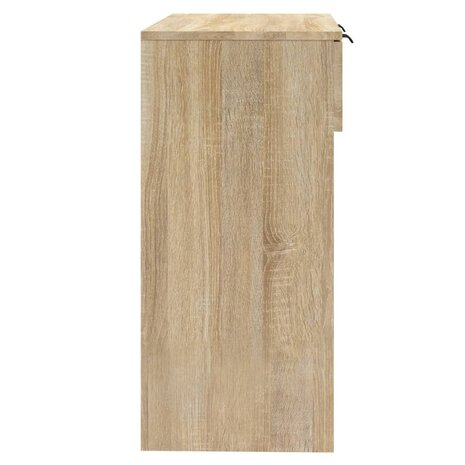 Wandtafel 90x36x75 cm bewerkt hout sonoma eikenkleurig 7