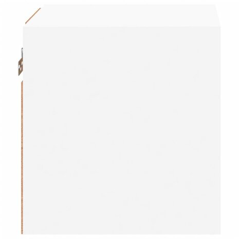 Tv-meubel met LED-verlichting 30x28,5x30 cm wit 9