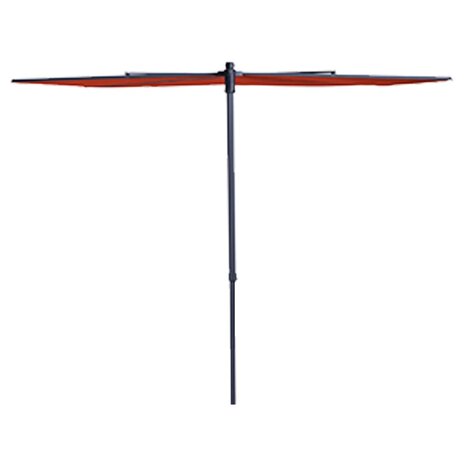 Madison Balkonparasol Sun Wave 270x150 cm steenrood 2