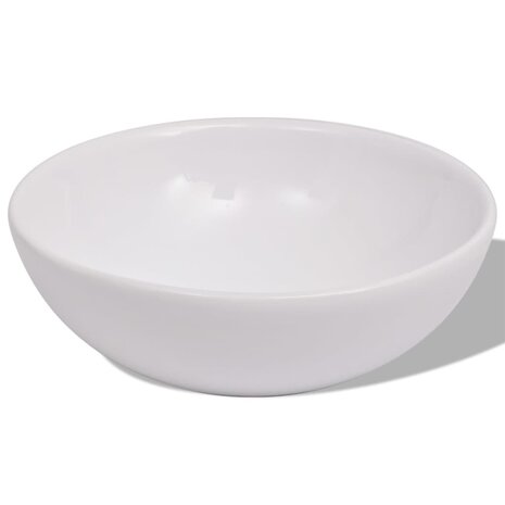 Badkamermeubelset met wasbak zwart 3-delig 4