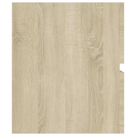 Wastafelkast 90x38,5x45 cm bewerkt hout sonoma eikenkleurig 6