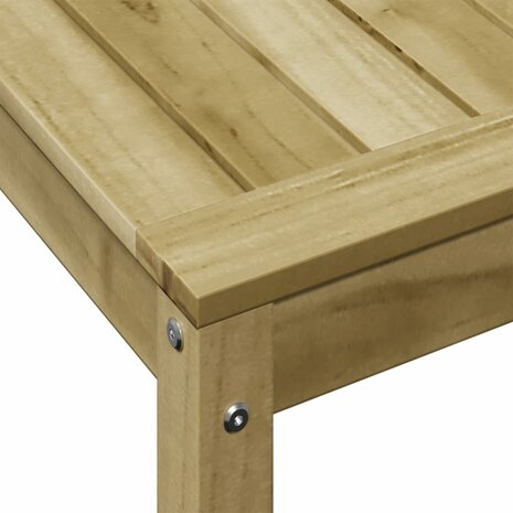 Oppottafel met schap 82,5x50x75 cm geïmpregneerd grenenhout 8