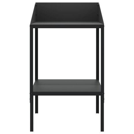 Plantenstandaard 56,5x54,5x100 cm verzinkt staal antracietkleur 3
