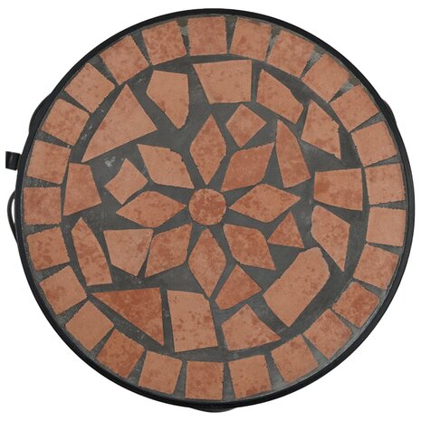 Plantenstandaards 3 st keramiek terracottakleurig 5