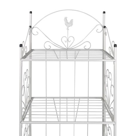 Vierkant Plantenrek Maria (wit) 3