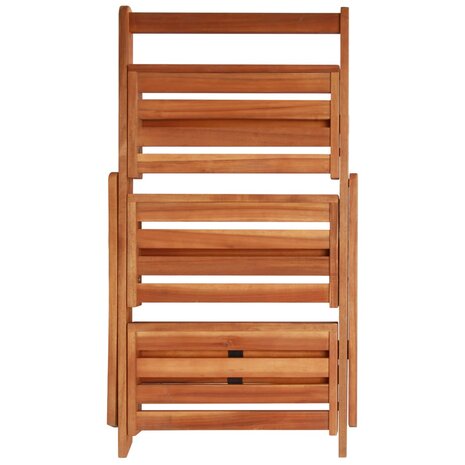 Plantenstandaard 3-laags 50x63x80 cm massief acaciahout 5