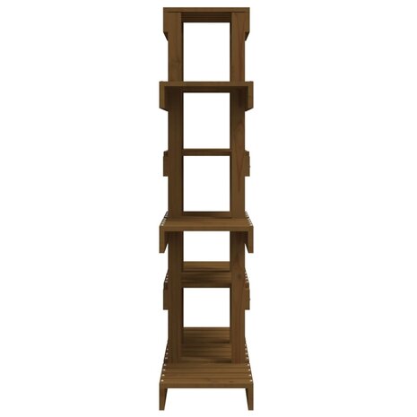 Plantenstandaard 85x25x109,5 cm massief grenenhout honingbruin 6