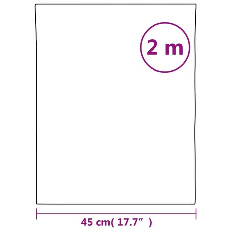 Spiegelfolies 2 stuks zelfklevend 45x200 cm PET 9