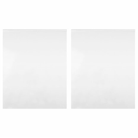 Spiegelfolies 2 stuks zelfklevend 90x150 cm PET 2