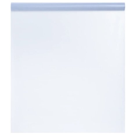 Raamfolie statisch mat transparant grijs 60 x 2000 cm PVC 1