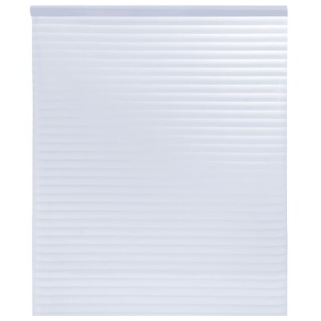 Raamfolie jaloezieënpatroon mat 45x500 cm PVC 1