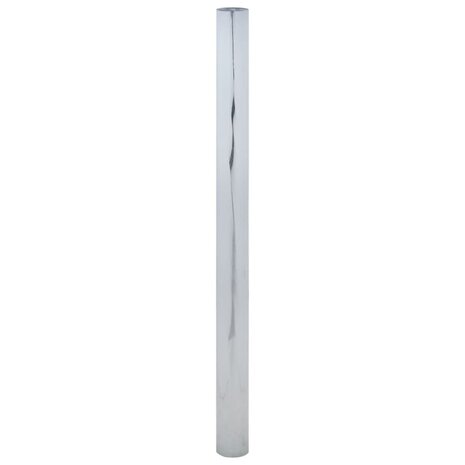 Zonnefolie statisch reflecterend 45x500 cm PVC zilverkleurig 3