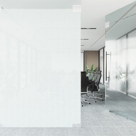 Raamfolies 5 st statisch mat PVC transparantwit 3