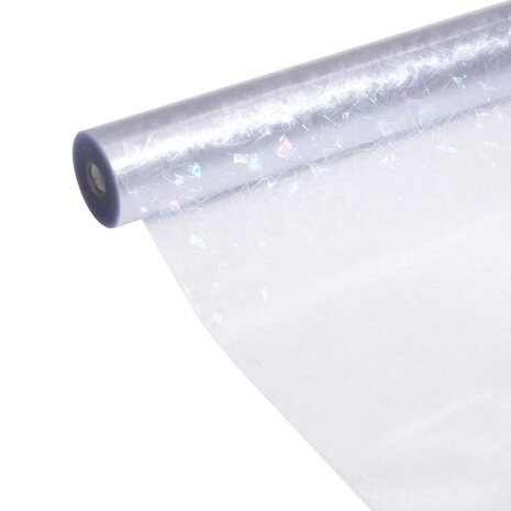 Raamfolies 3 st mat 3D regenboogpatroon PVC 8