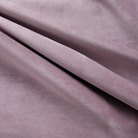 Gordijnen verduisterend met ringen 2 st 140x175 cm fluweel roze 4