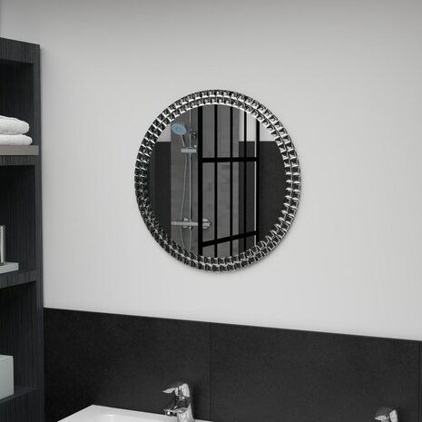 Wandspiegel 50 cm gehard glas 1