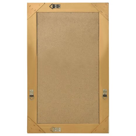 Wandspiegel barok stijl 50x80 cm goudkleurig 3