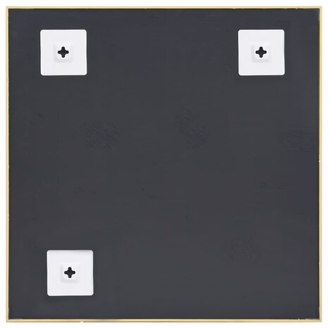 Spiegel 50x50 cm goudkleurig 4