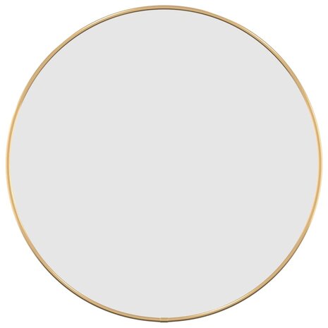 Wandspiegel rond Ø50 cm goudkleurig 2