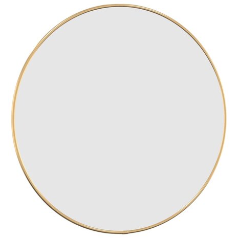 Wandspiegel rond Ø50 cm goudkleurig 3