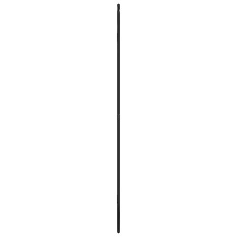 Wandspiegel 70x45 cm zwart 4