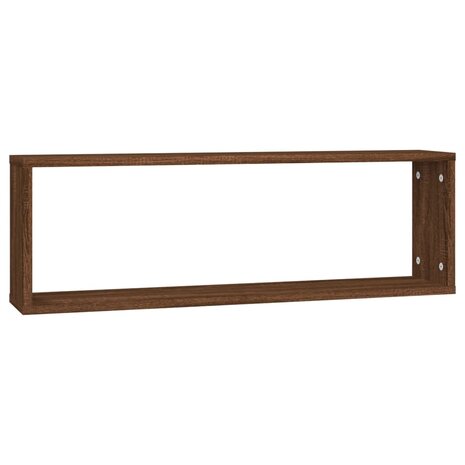 Wandschappen kubus 2 st 80x15x26,5 cm bewerkt hout bruineiken 5
