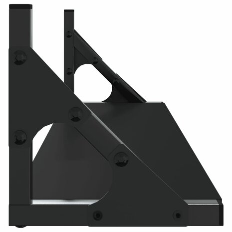 Wandschappen 2 st 60x15x15,5 cm zwart 6