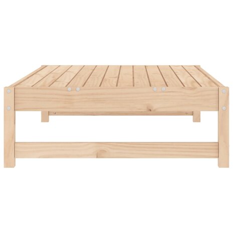 Tuinvoetenbank 120x80 cm massief grenenhout 5