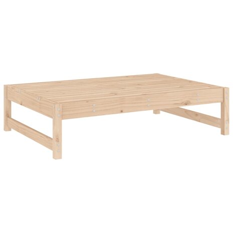 Tuinvoetenbank 120x80 cm massief grenenhout 6