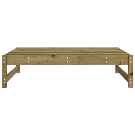 Tuinvoetenbank 120x80 cm geïmpregneerd grenenhout 4