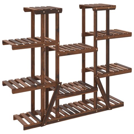 Plantenstandaard 110x25x110,5 cm massief vurenhout 2