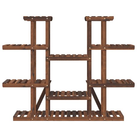 Plantenstandaard 110x25x110,5 cm massief vurenhout 4