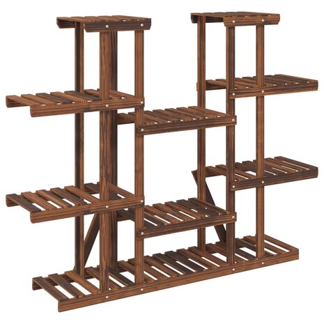 Plantenstandaard 110x25x110,5 cm massief vurenhout 6