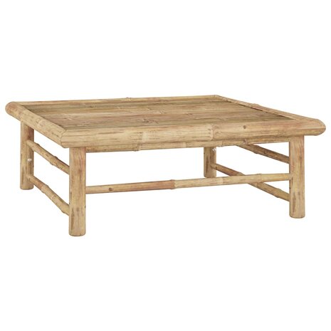 Tuintafel 65x65x30 cm bamboe 1