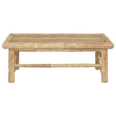 Tuintafel 65x65x30 cm bamboe 2