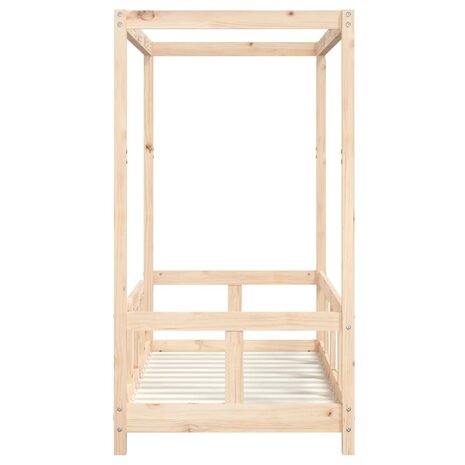 Kinderbedframe 70x140 cm massief grenenhout 5