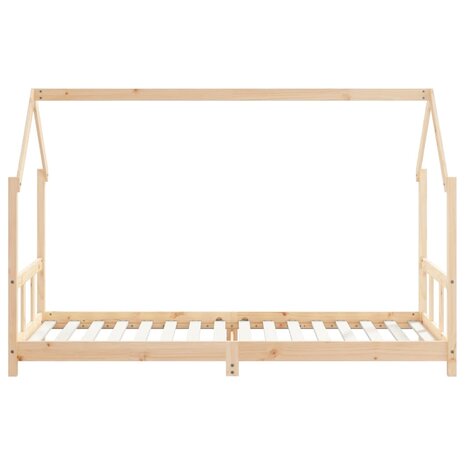 Kinderbedframe 90x200 cm massief grenenhout 4