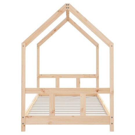Kinderbedframe 90x200 cm massief grenenhout 5