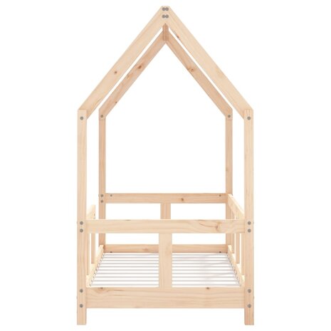 Kinderbedframe 70x140 cm massief grenenhout 5