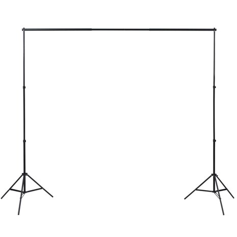 Fotostudioset met verlichtingsset en achtergrond 12
