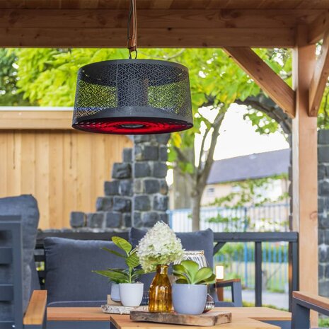 Sunred Heater Moderna Artix Ultra Smart hangend 2000 W roségoud zwart 1