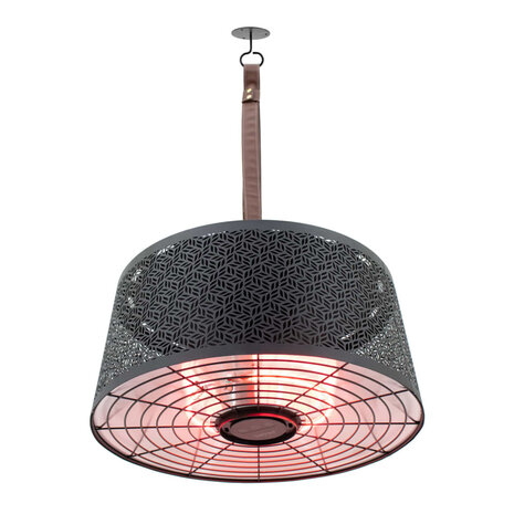 Sunred Heater Moderna Artix Ultra Smart hangend 2000 W roségoud zwart 2