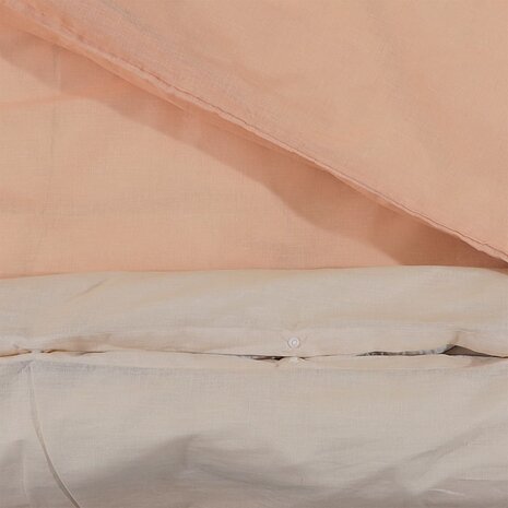 Dekbedovertrekset 220x240 cm katoen roze 4