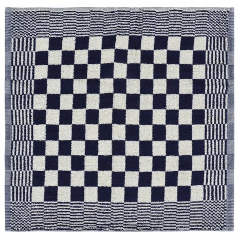 10-delige Keukendoekenset katoen blauw en wit 10