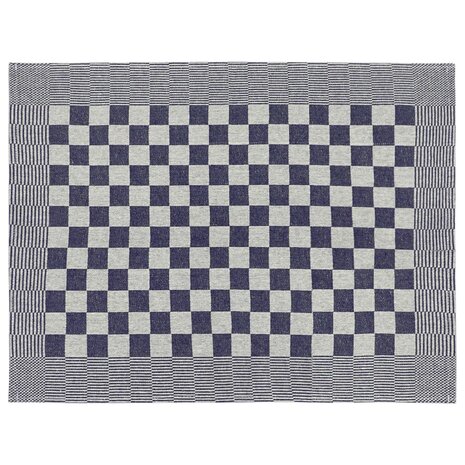 20-delige Keukendoekenset katoen blauw en wit 9