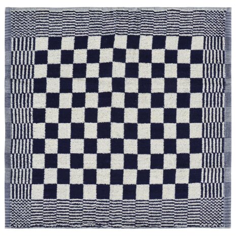 20-delige Keukendoekenset katoen blauw en wit 10