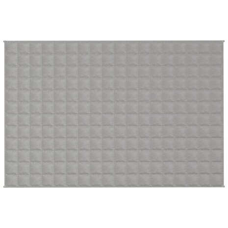 Verzwaringsdeken 122x183 cm 9 kg stof grijs 3