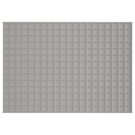 Verzwaringsdeken 140x200 cm 6 kg stof grijs 3