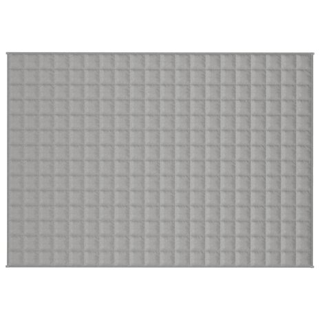 Verzwaringsdeken 140x200 cm 10 kg stof grijs 3